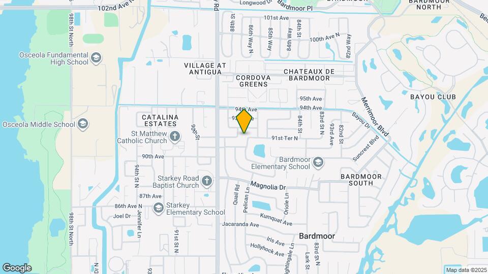 9172 Orchid Dr Map and Location Details