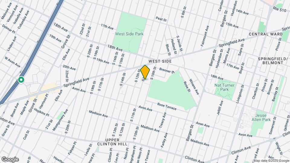 686 S 11th St, Unit First Floor Map and Location Details