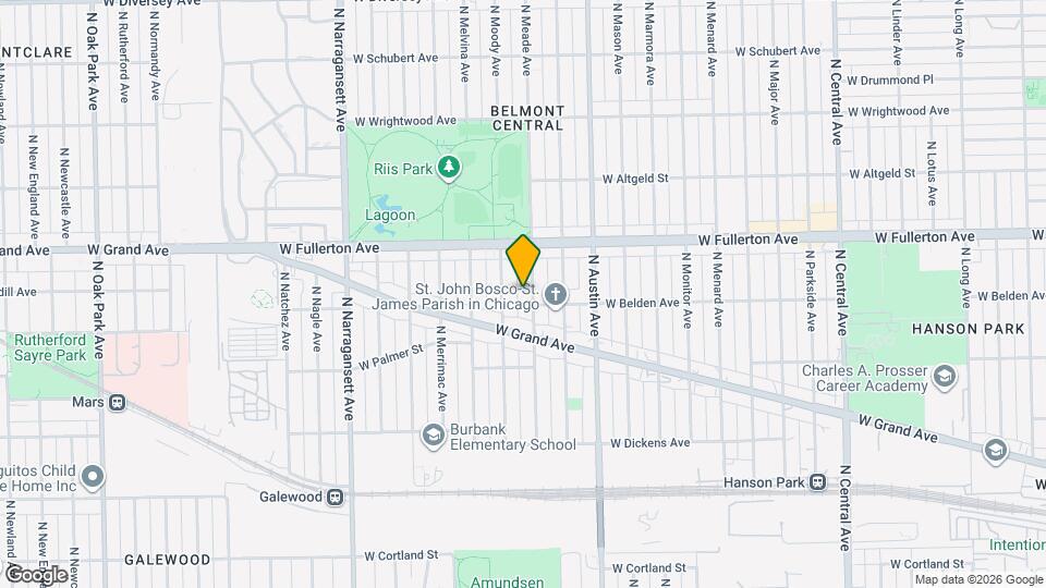 2308 N Meade Ave, Unit Basement Mapa y Detalles de la Ubicación