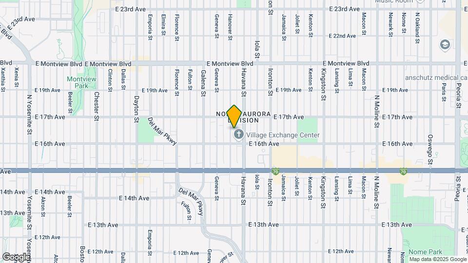 1644 Hanover St Mapa y Detalles de la Ubicación