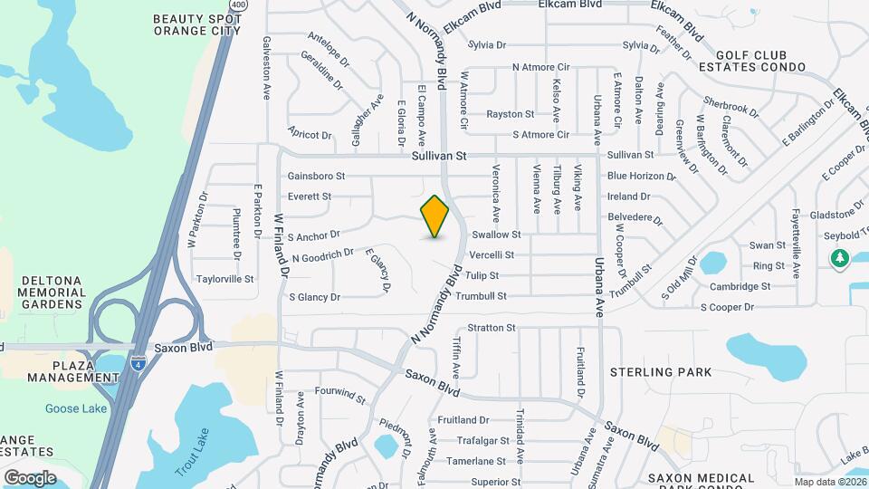 1879 Fortune Ct Map and Location Details