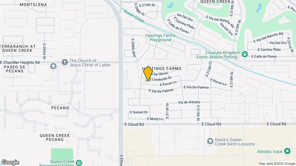 20974 E Pecan Ln Map and Location Details