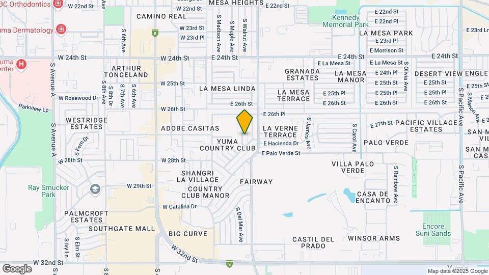 2705 S Nogales Ave Map and Location Details
