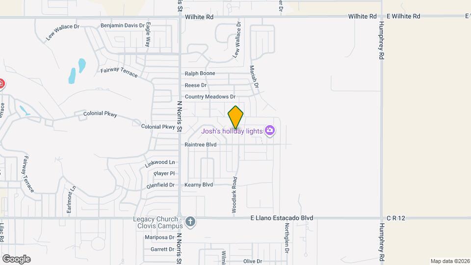 3912 Woodlark Road Map and Location Details