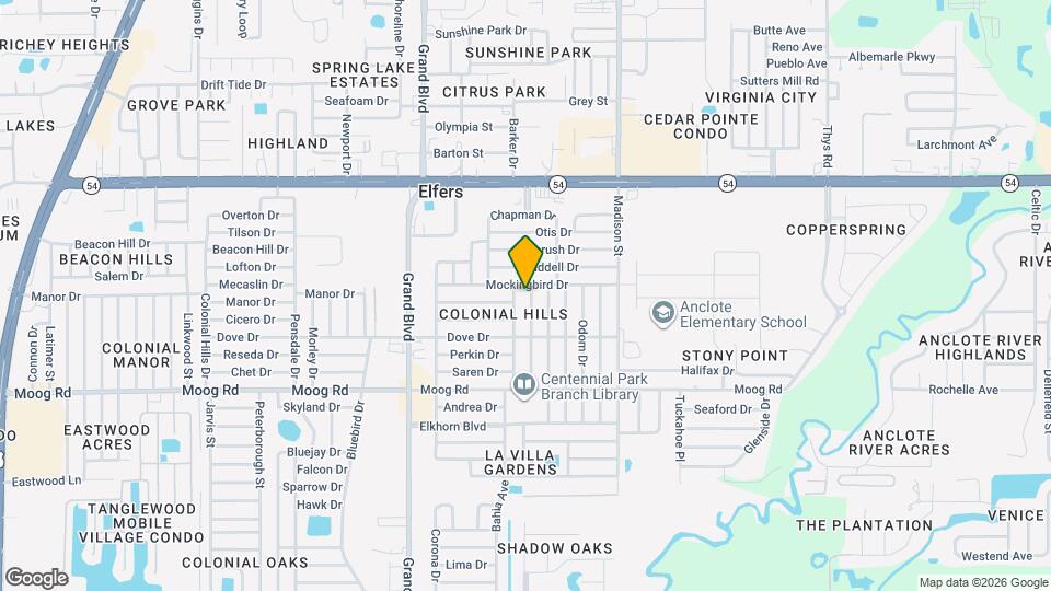 3711 Blackhawk Dr Map and Location Details