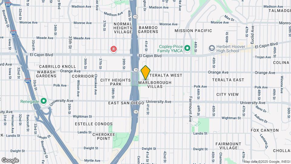 4128 41st St Map and Location Details