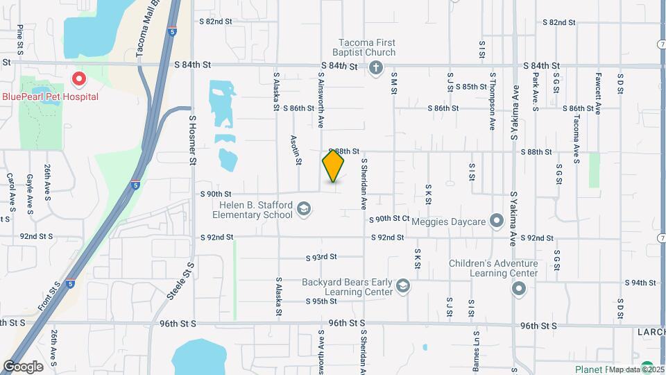 1561 S 90th St Map and Location Details