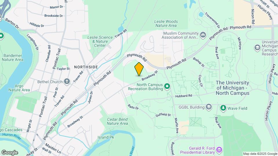 1707 Broadway St Map and Location Details