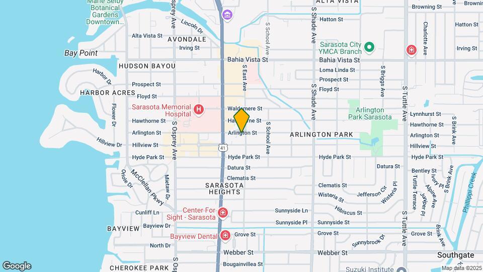 2086 Arlington St Map and Location Details