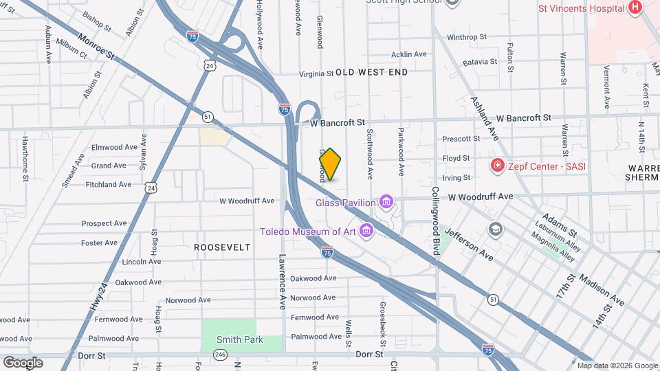 2018 Glenwood Ave, Unit 3 Map and Location Details