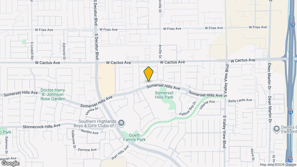 4469 El Presidio Dr Mapa y Detalles de la Ubicación