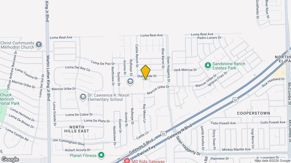 11236 Horse Ranch St Map and Location Details