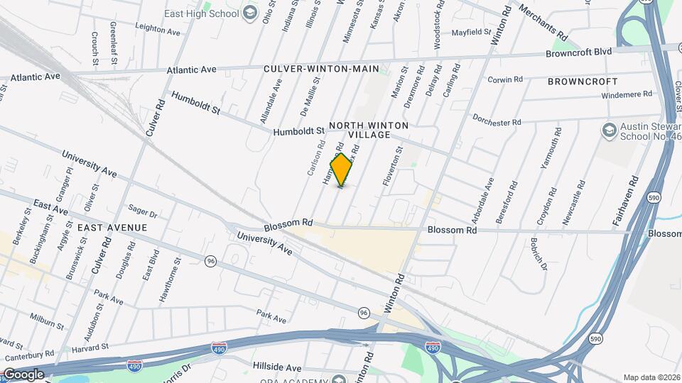 80 Middlesex Rd, Unit Upper Map and Location Details