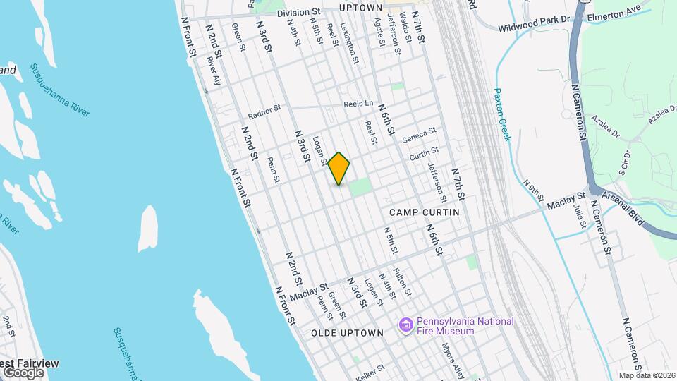 2312 Orange St Map and Location Details