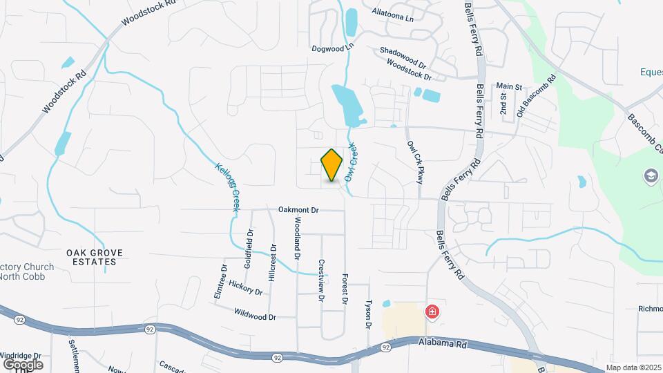 543 Madison Lakeview Dr Map and Location Details