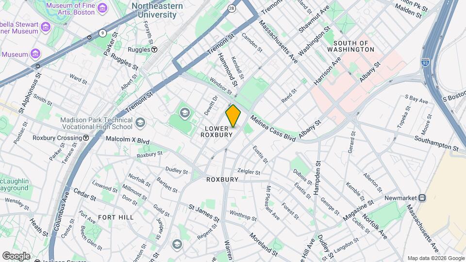 2147-2163 Washington St Mapa y Detalles de la Ubicación