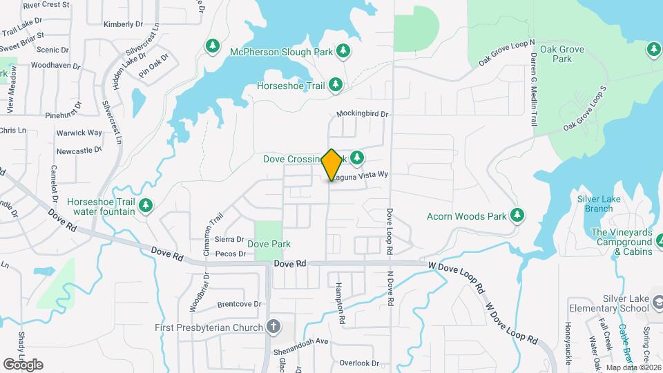 1524 Briarcrest Dr Map and Location Details
