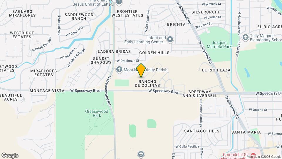 1213 N Thunder Ridge Dr Map and Location Details