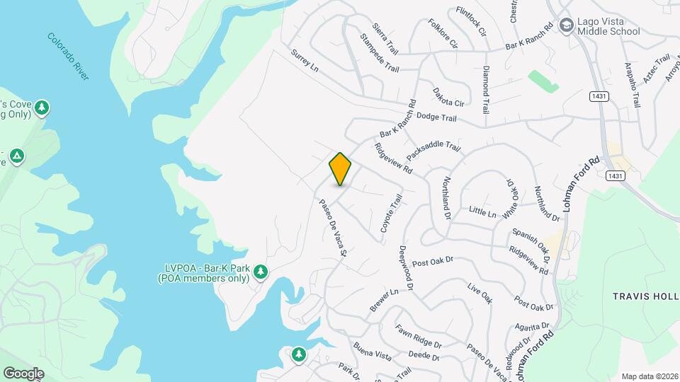 7202 Crossbow Trl Mapa y Detalles de la Ubicación
