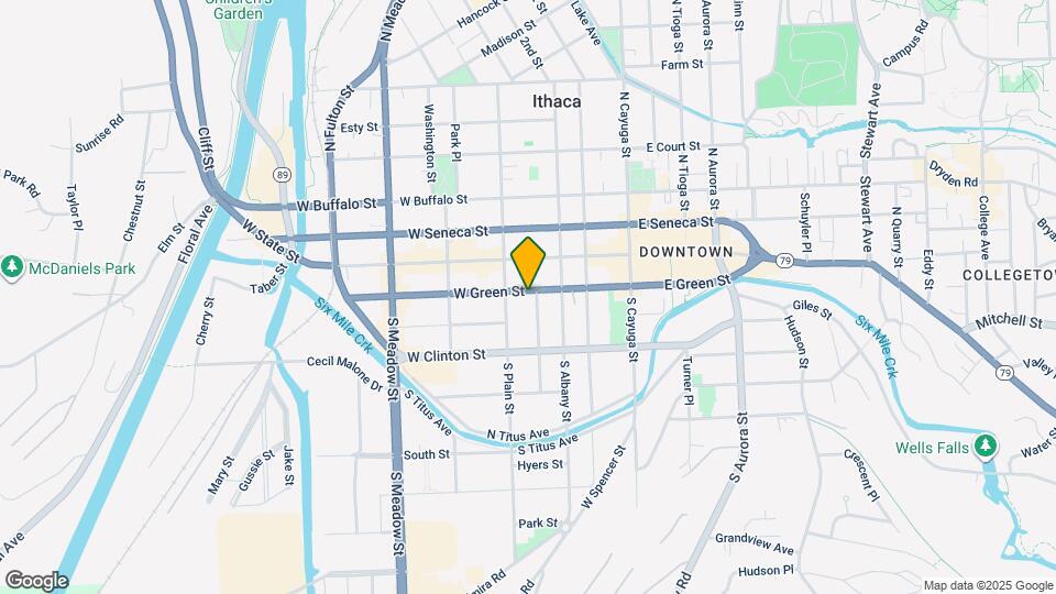 405 W Green St Map and Location Details