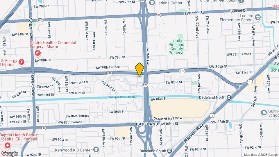 7703 Camino Real-Unit -A-412 Map and Location Details