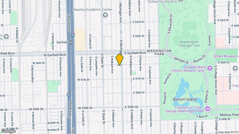 5606 S Michigan Ave Mapa y Detalles de la Ubicación