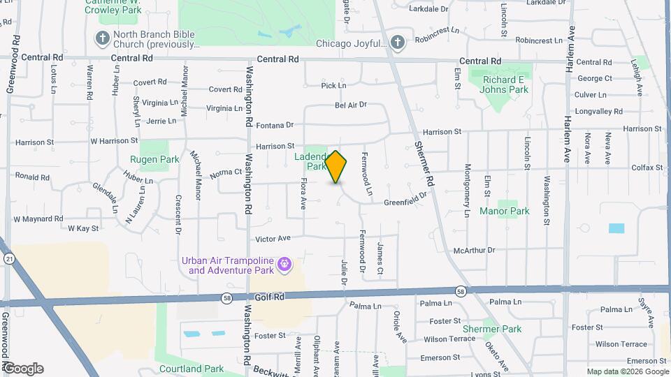 230 Greenfield Dr Mapa y Detalles de la Ubicación