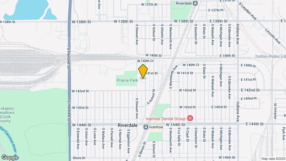 14120 S Tracy Ave Mapa y Detalles de la Ubicación