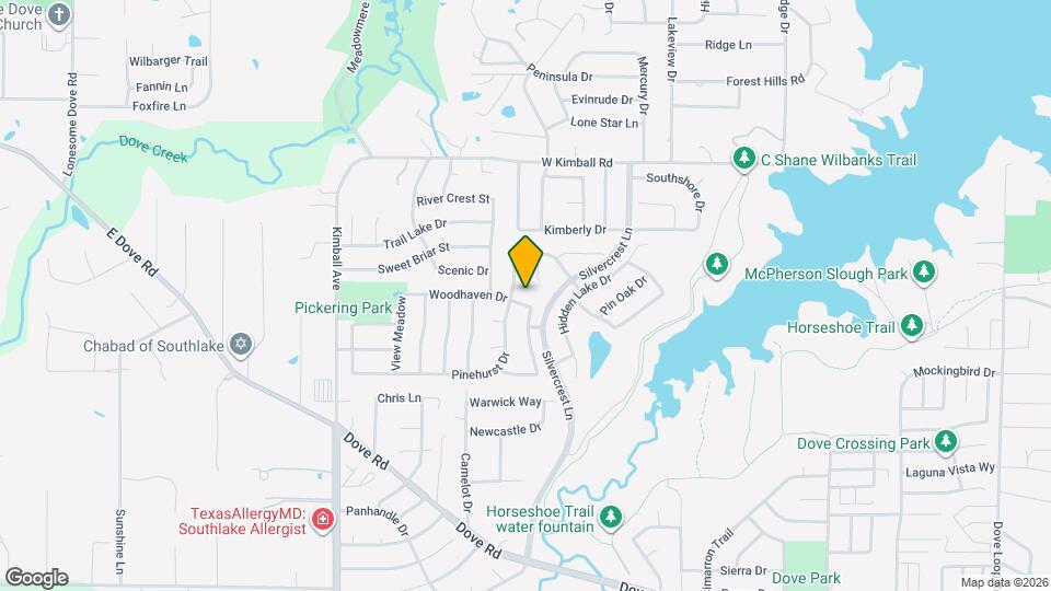 2804 Woodhaven Dr Map and Location Details