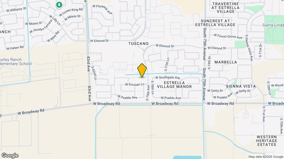 7911 W Atlantis Wy Map and Location Details