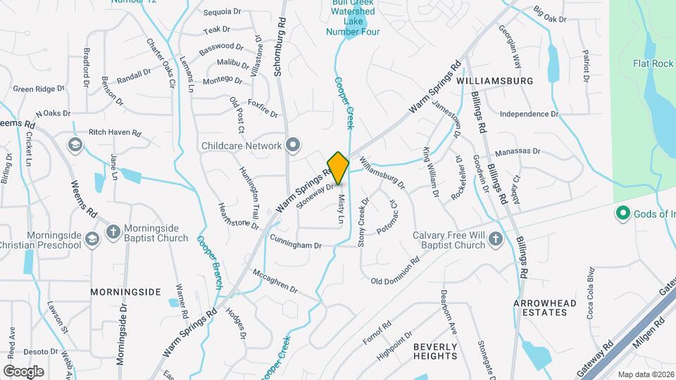 6270 Stoneway Dr Map and Location Details