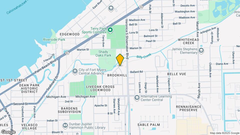 1341 Gardenia Ave Map and Location Details