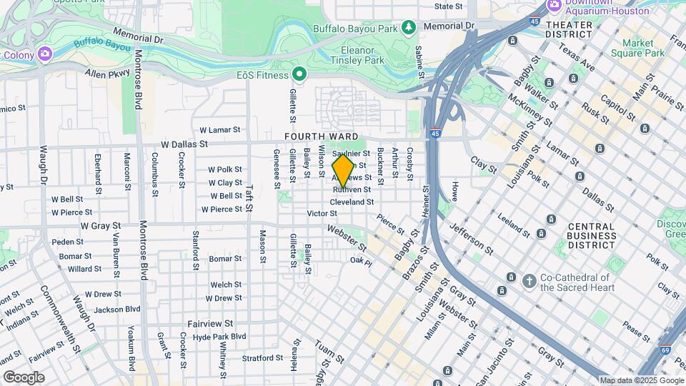 1213 Ruthven St Map and Location Details