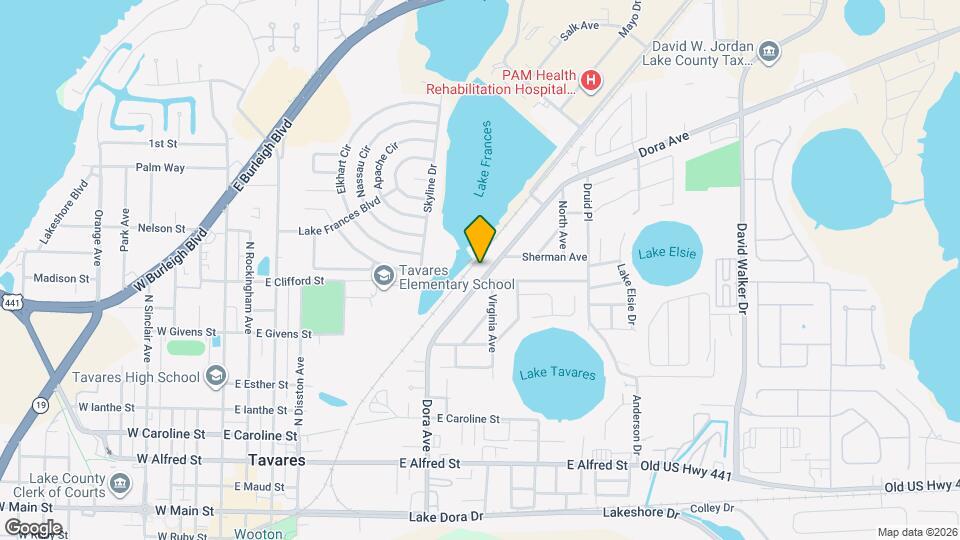 1003 Dora Ave Map and Location Details