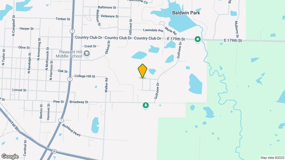213 Palmer Ct Map and Location Details