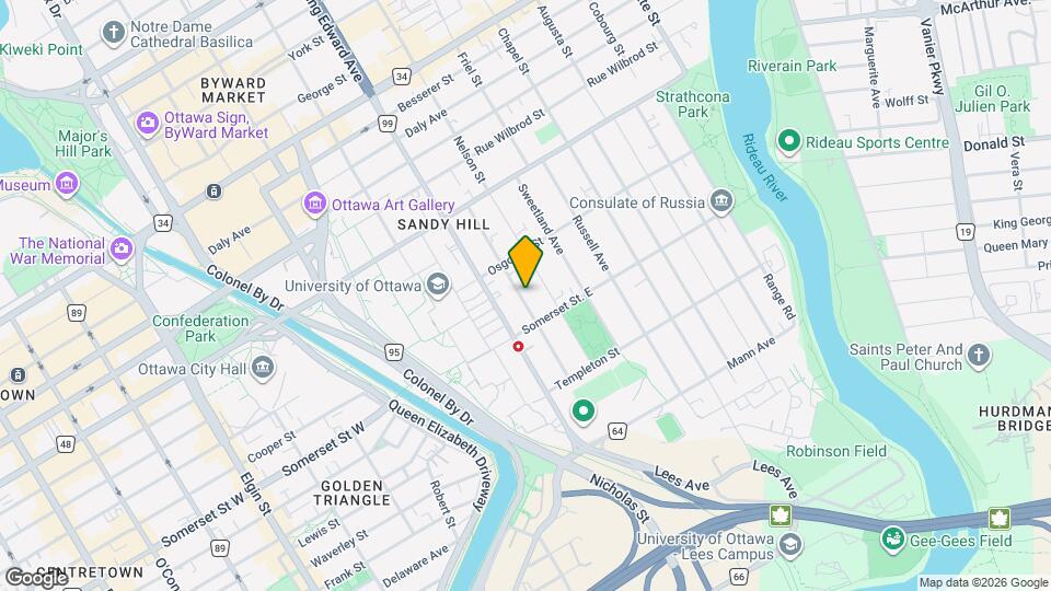 127 Henderson Ave, Unit Unit A Map and Location Details