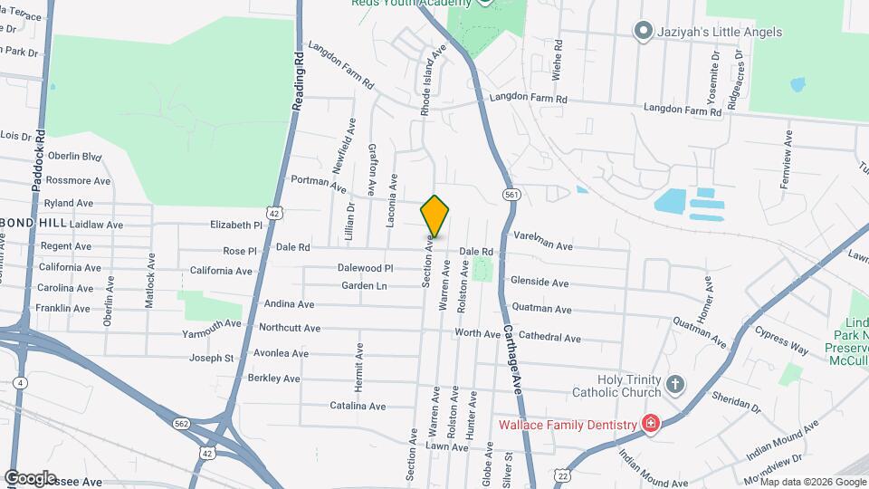 2004 Dale Rd Map and Location Details