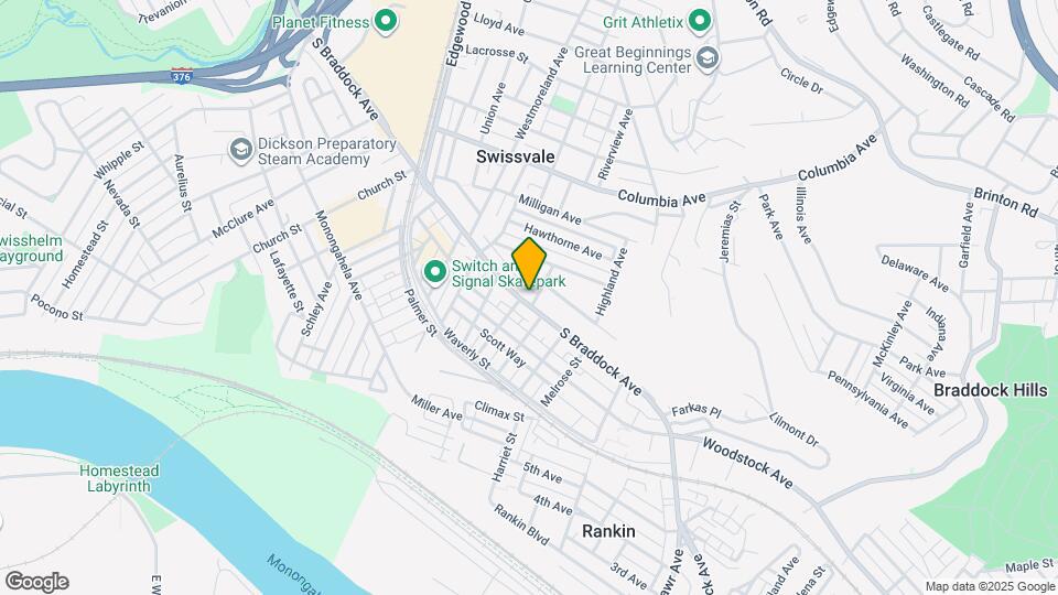 2245 S Braddock Ave Map and Location Details