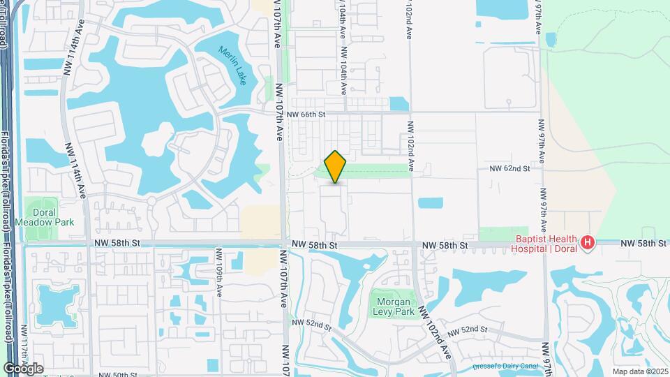 10436 NW 61 Ln. Map and Location Details