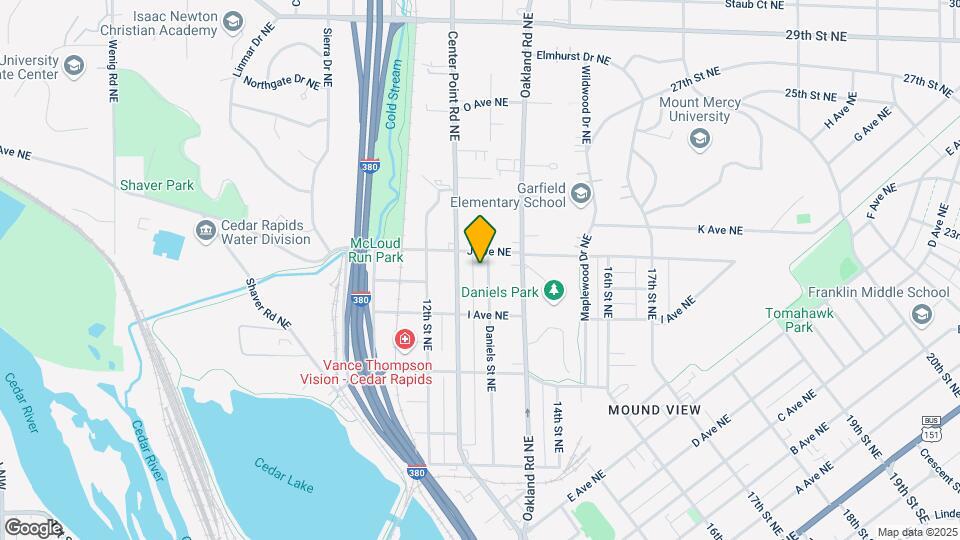 1051 Daniels St NE Mapa y Detalles de la Ubicación