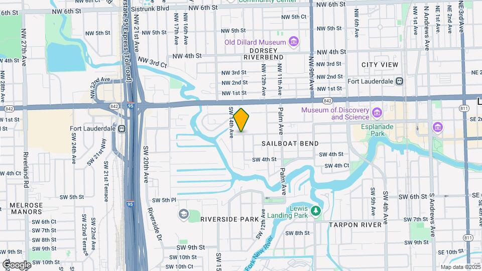 1340 SW 2nd Ct Map and Location Details