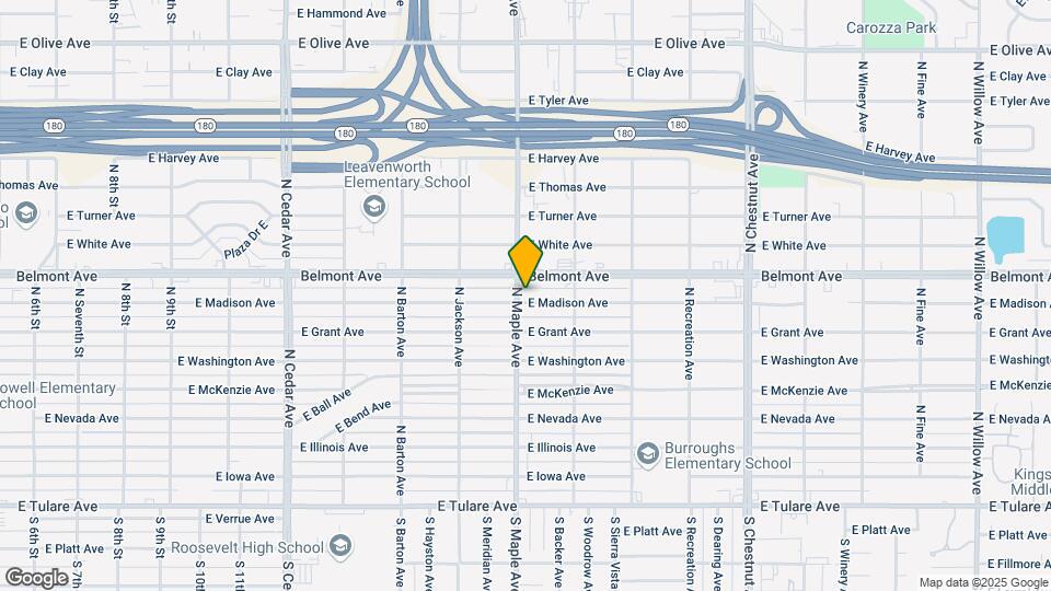 446 N Maple Ave Map and Location Details