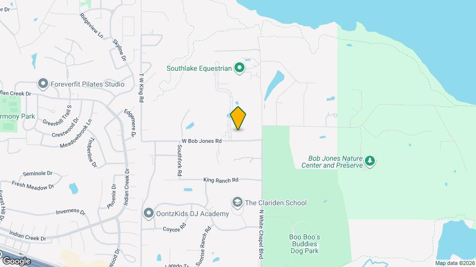 4301 Saddleback Ln Map and Location Details