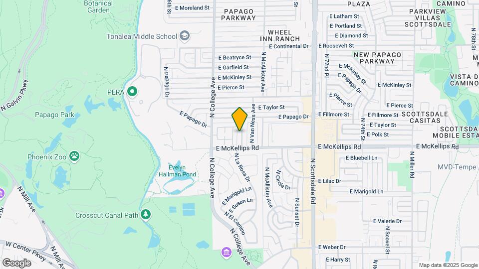2100 N Normal Ave Map and Location Details