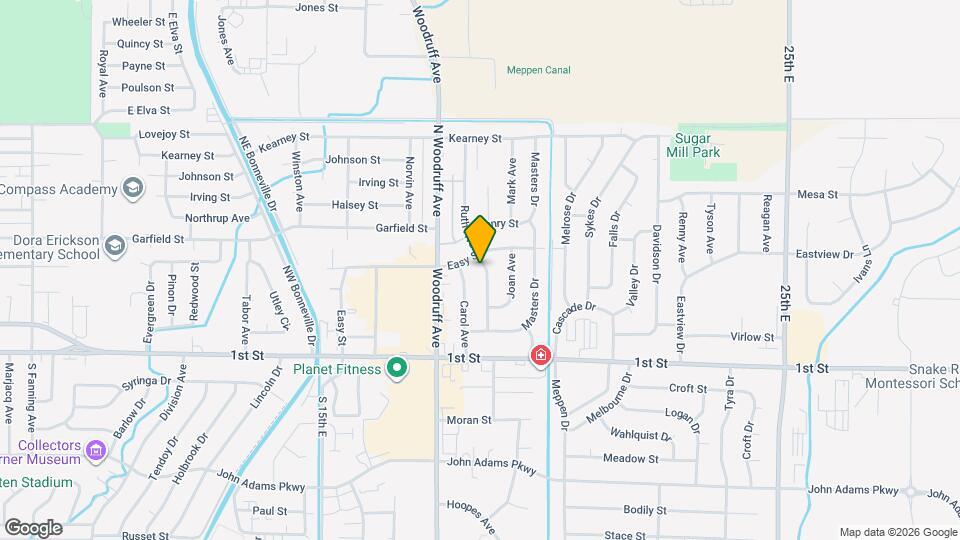 409 Ruth Ave Map and Location Details