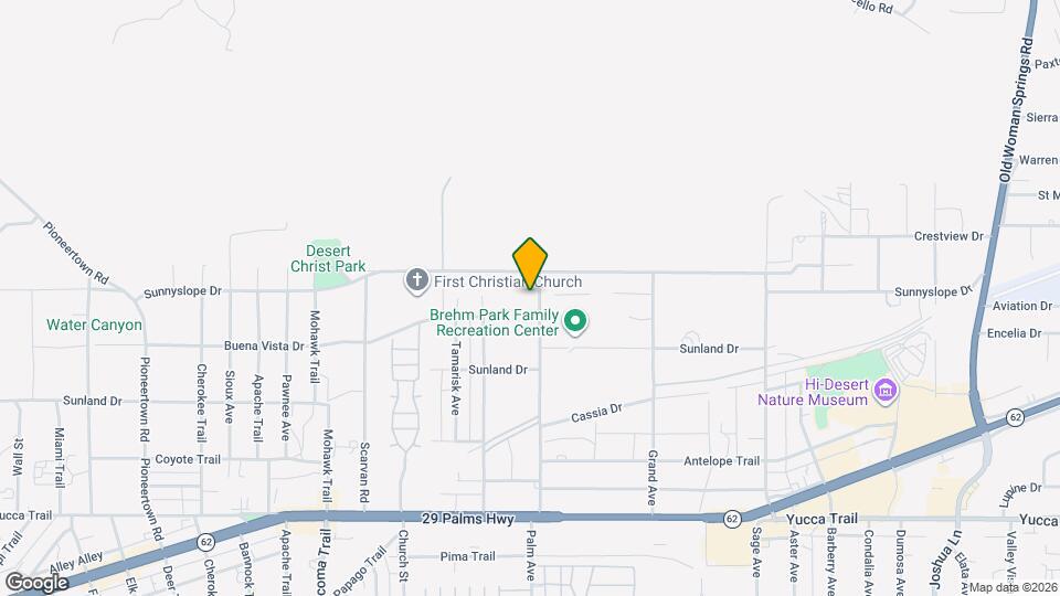 6910 Palm Ave Map and Location Details