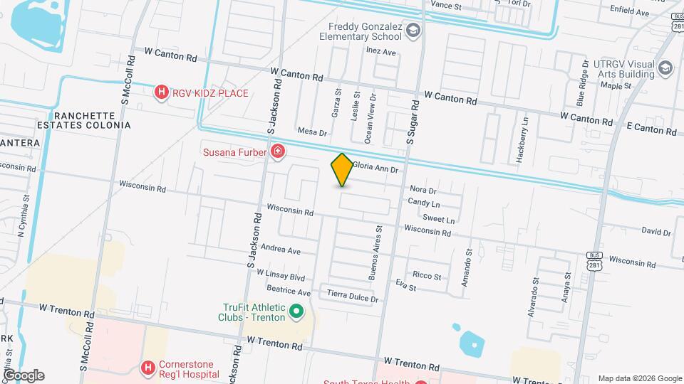 24 Red River Ave Mapa y Detalles de la Ubicación