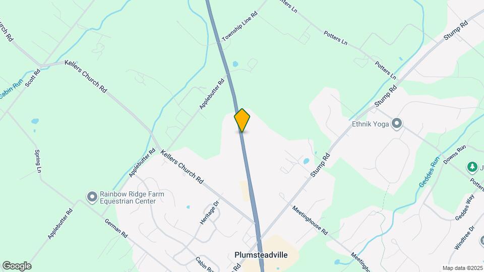 5666 Township Line Rd Map and Location Details