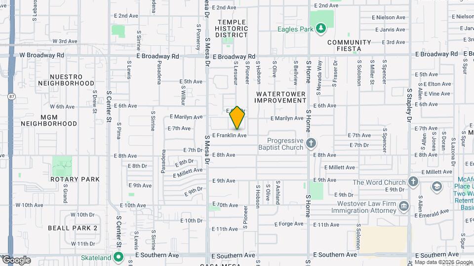 510 E Franklin Ave Map and Location Details