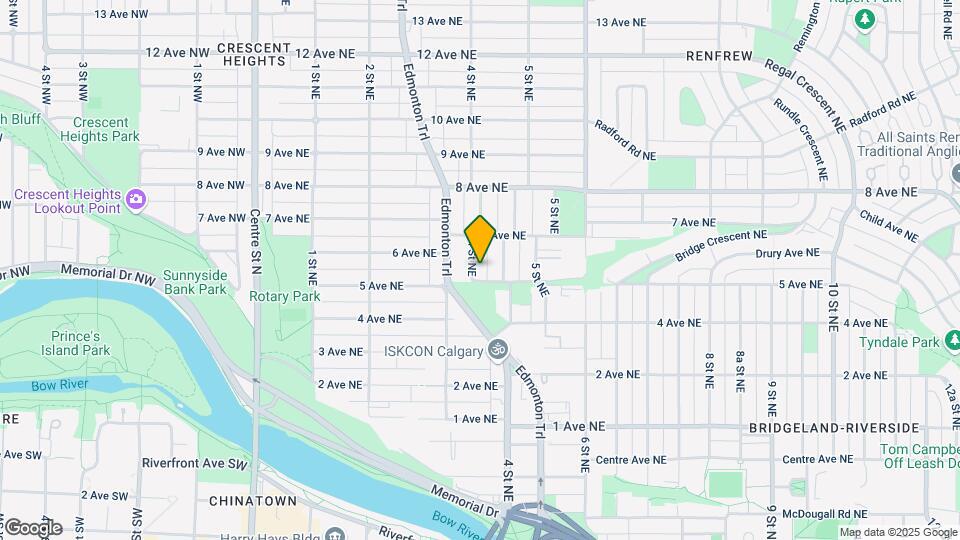 712 4th St NE Map and Location Details